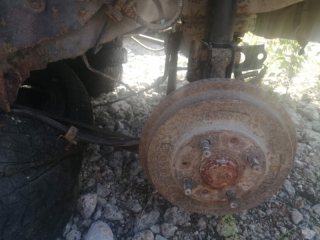 Установочный комплект тормозных колодок, MAZDA, 323, BA, Z5, 1998, R