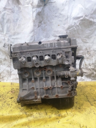 Двигатель, TOYOTA, COROLLA SPASIO, AE111, 4A-FE, 1998