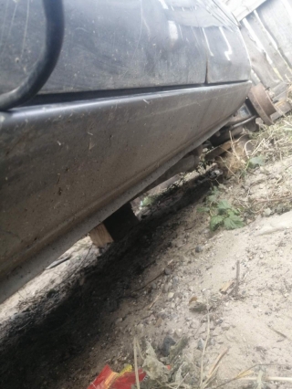 Порог со средней стойкой, MITSUBISHI, CHARIOT, N43W, 4G63, 1996, L