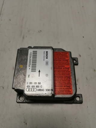 Блок управления airbag, AUDI, A8, D2, AQD, 1999, 4D0959655