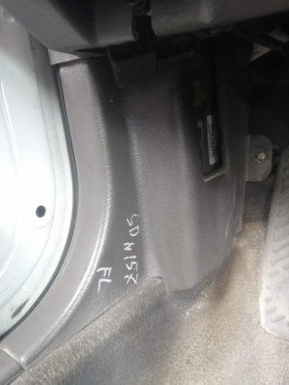 Накладка на стойку, KIA, SPECTRA, SD, S5D, 2000, F, L, низ