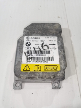 Блок управления airbag, BMW, 3-SERIES, E46, M54B22, 2001, 65.77-6912123