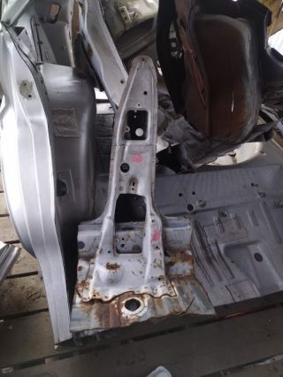 Порог со средней стойкой, TOYOTA, CARINA ED, ST160, 1S-ELU, R