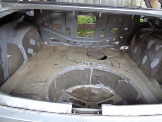 Панель кузова задняяя, AUDI, A6, C5, ALF, 1998, R