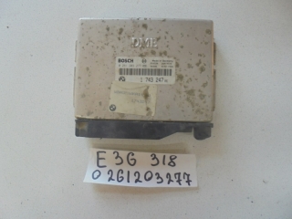 Блок управления двигателем, BMW, 3-SERIES, E36, M43, 1995, 261203277