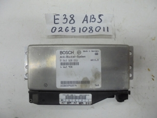 Блок управления abs, BMW, 7-SERIES, E38, M60, 0265108011