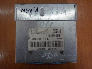 Блок управления двигателем, DAEWOO, NEXIA, N100, G15MF, 1997, SW9689D110520736
