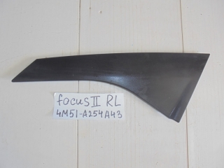Накладка на рамку двери наружняя, FORD, FOCUS, CB4, QQDB, 2007, R, L, 4M51A254A43
