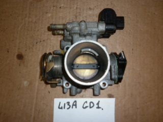 Дроссельная заслонка, HONDA, FIT, GD1, L13A, 2001