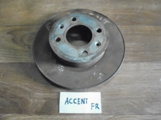 Диск тормозной, HYUNDAI, ACCENT II, LC, G4EC, 2005, F