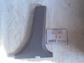 Накладка на стойку, HYUNDAI, ACCENT II, LC, G4EC, 2005, R, низ, 85845-25200