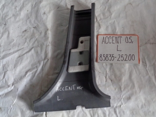 Накладка на стойку, HYUNDAI, ACCENT II, LC, G4EC, 2005, L, низ, 85835-25200