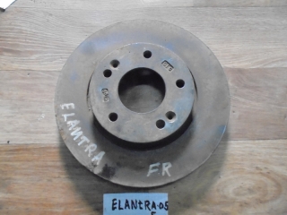 Диск тормозной, HYUNDAI, ELANTRA, XD, G4ED, 2005, F