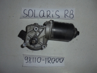 Мотор стеклоочистителя, HYUNDAI, SOLARIS, RB, G4FC, 2011, F, 98110-1R000