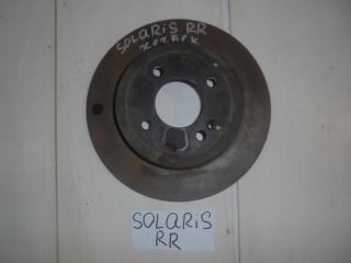 Диск тормозной, HYUNDAI, SOLARIS, RB, G4FC, 2011, R