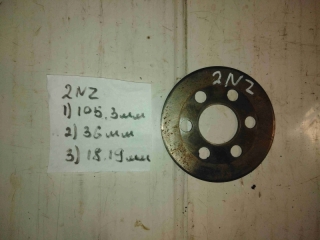 Шайба маховика, TOYOTA, FUNCARGO, NCP20, 2NZ-FE, 2002
