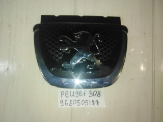 Эмблема, PEUGEOT, 308, 4A/C, 9HZ, 9680505177