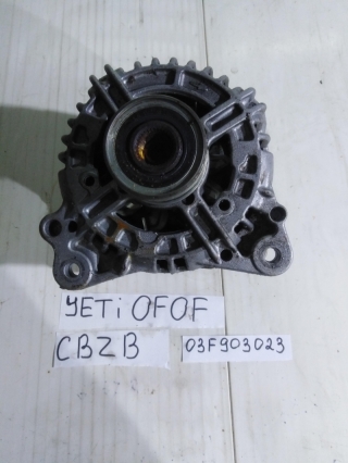 Генератор, SKODA, YETI, 0F0F, CBZB TSI, 2012, 03F903023