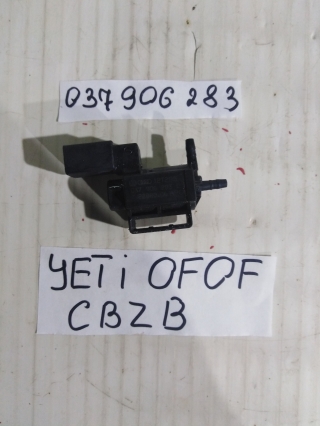 Электромагнитный клапан, SKODA, YETI, 0F0F, CBZB TSI, 2012, 037906283