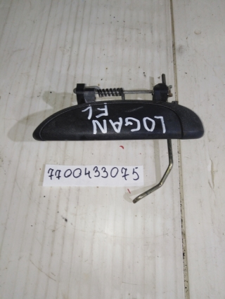 Ручка двери внешняя, RENAULT, LOGAN, LS12, K7MF711, 2005, F, L, 7700433075