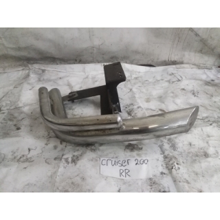 Защита заднего бампера, TOYOTA, LAND CRUISER, VDJ200, 1VD-FTV