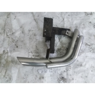 Защита заднего бампера, TOYOTA, LAND CRUISER, VDJ200, 1VD-FTV