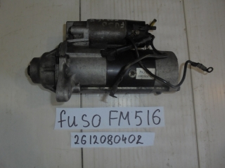 Стартер, MITSUBISHI, FUSO, FM516L, 6D15T, 1991, 2612080402