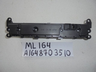 Блок кнопок, MERCEDES BENZ, M-CLASS, W164, M272E35, 2005, A1648703510