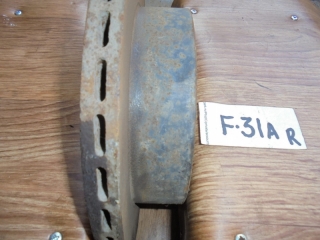 Диск тормозной, MITSUBISHI, DIAMANT, F31A, 6G73, 1996, R