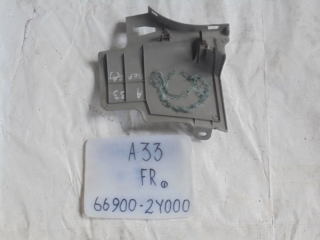 Накладка на стойку, NISSAN, CEFIRO, A33, VQ20DE, 2001, F, R, низ, 66900-2Y000