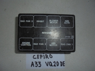 Блок предохранителей, NISSAN, CEFIRO, A33, VQ20DE, 2001