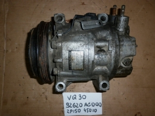 Компрессор кондиционера, NISSAN, GLORIA, HY34, VQ30DD, 92620 AG000