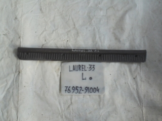Накладка на порог внутренняя, NISSAN, LAUREL, HC33, RB20DE, 1991, F, L, 76952-91004