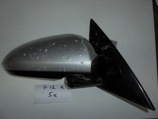 Зеркало заднего вида боковое, NISSAN, PRIMERA, P12, QG18DE, 2002, F, R