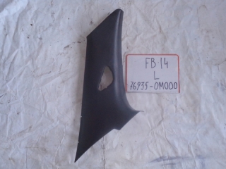 Накладка на стойку, NISSAN, SUNNY, FB14, GA15DE, 1997, R, L, верх, 76935-0M000