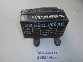 Корпус блока предохранителей, NISSAN, WINGROAD, WFY11, QG15DE, 2000, 24381C9900