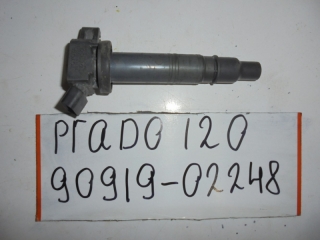 Катушка зажигания, TOYOTA, LAND CRUISER PRADO, GRJ120, 1GR-FE, 2008, 90919-02248