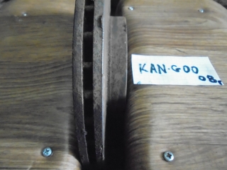 Диск тормозной, RENAULT, KANGOO, K7J700, 2008, F