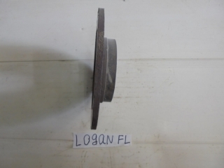 Диск тормозной, RENAULT, LOGAN, LS12, K7MF711, 2005, F