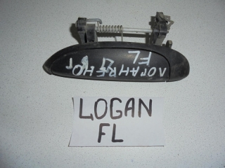 Ручка двери внешняя, RENAULT, LOGAN, LS0H, K7MF710, 2009, F, L