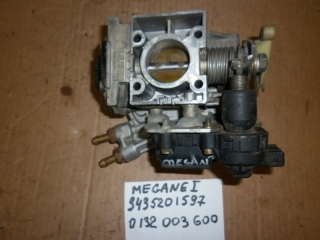 Дроссельная заслонка, RENAULT, MEGANE, BA, E7G, 1996, 0132008600
