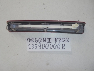 Стоп-сигнал в дверь багажника, RENAULT, MEGANE, KZ0U, K4M839, 2012, 265900006