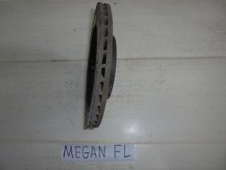 Диск тормозной, RENAULT, MEGANE, LM05, K4MC813, 2007, F