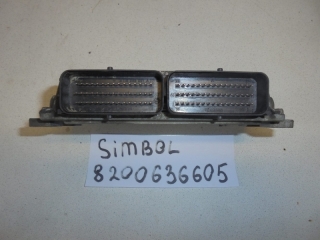 Блок управления двигателем, RENAULT, SYMBOL, LB, K4JB713, 2007, 8200636605