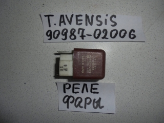 Реле, TOYOTA, AVENSIS, T220, 7A-FE, 1998, 90987-02006