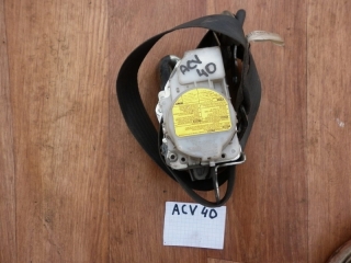 Ремень безопасности, TOYOTA, CAMRY, ACV40, 2AZ-FE, 2008, F, L