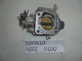 Дроссельная заслонка, TOYOTA, COROLLA, EE101, 4E-FE, 1993