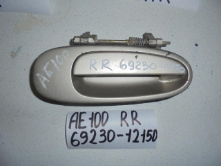 Ручка двери внешняя, TOYOTA, COROLLA, AE100, 5A-FE, 1993, R, R, 69230-12150