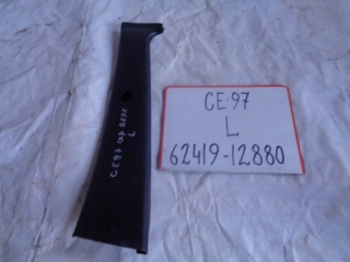 Накладка на стойку, TOYOTA, COROLLA, CE97, 1C, 1987-1991, L, верх, 62419-12880