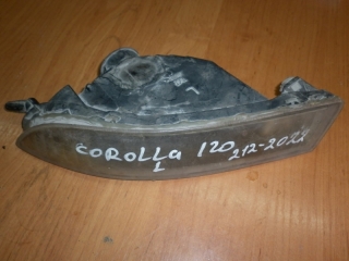 Фара противотуманная, TOYOTA, COROLLA, NZE121, 1NZ-FE, 2001, F, L, 212-2022